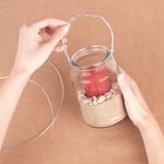 marcilla tendencia diy convierte tus frascos de cristal marcilla soluble creme express en romanticos portavelas 5