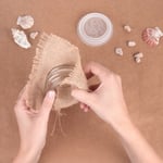 marcilla tendencia diy solo necesitas un bote de marcilla soluble creme express para conseguir este bonito marco de fotos con arena 3