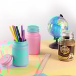 marcilla tendencias diy tres sencillos pasos para reciclar tus botes de cristal de marcilla soluble creme express y convertirlos en lapiceros de colores