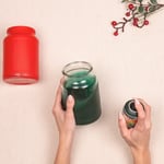 marcilla tendencias diy triunfa estas navidades reutilizando los botes de marcilla soluble creme express para crear tu propio centro de mesa 3