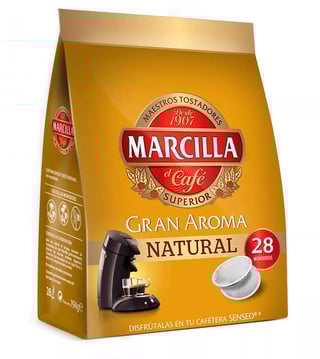 marcilla capsulas gran aroma monodosis natural