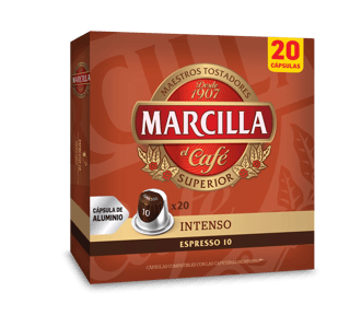 marcilla capsulas intenso 20 capsulas
