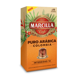 marcilla capsulas puro arabica colombia