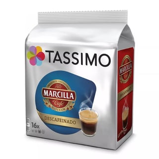 marcilla capsulas tassimo cafe espresso descafeinado
