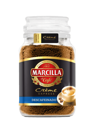 marcilla soluble creme express descafeinado