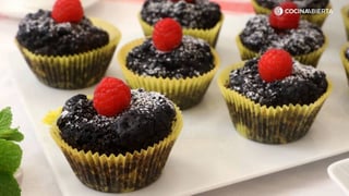 marcilla tendencias aroma muffins veganos de chocolate y cafe el postre