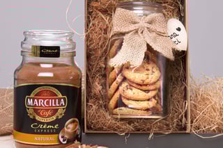 marcilla tendencias diy convierte tus botes de cristal marcilla soluble creme express en un kit de cookies para triunfar con tu amigo invisible