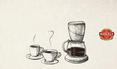 marcilla preparaciones consigue un cafe de rechupete icon tu cafetera de goteo